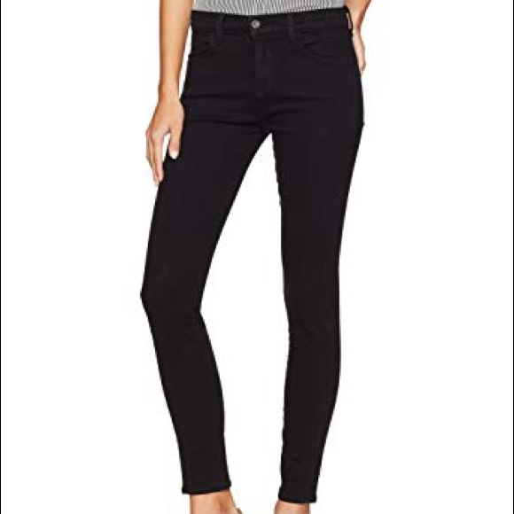 NWOT Baldwin Karlie Jeans - Black Raven - Picture 1 of 4